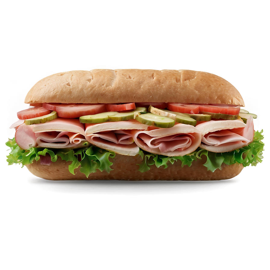 Classic Sub Sandwich Png Pjg95 PNG Image