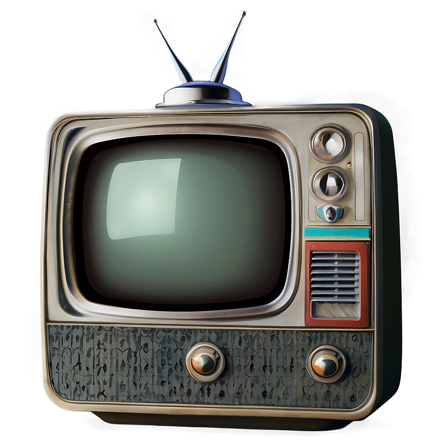 Classic Television Set Icon Png 2 PNG Image