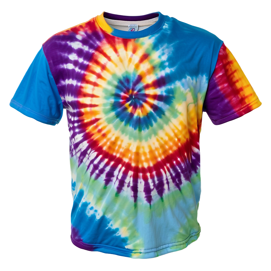 Classic Tie Dye Shirt Png Hyq PNG Image