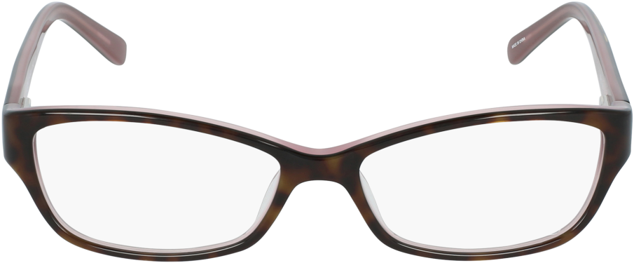 Classic Tortoiseshell Eyeglasses Transparent Background PNG Image