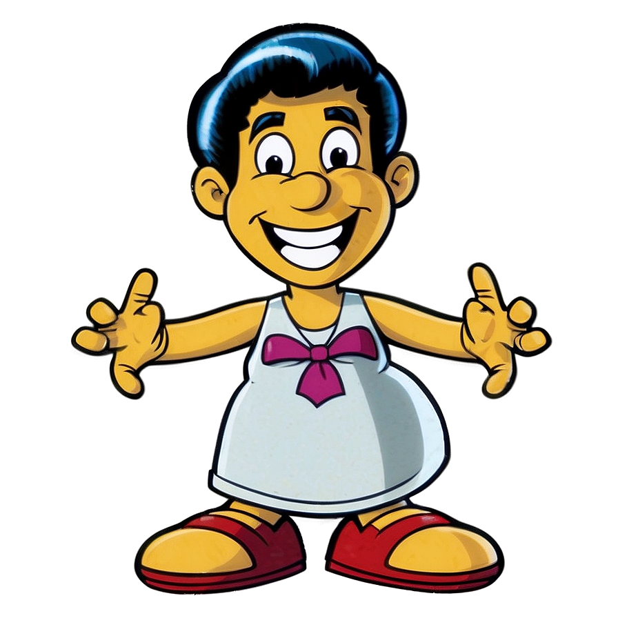 Classic Tv Cartoon Character Png 06122024 PNG Image