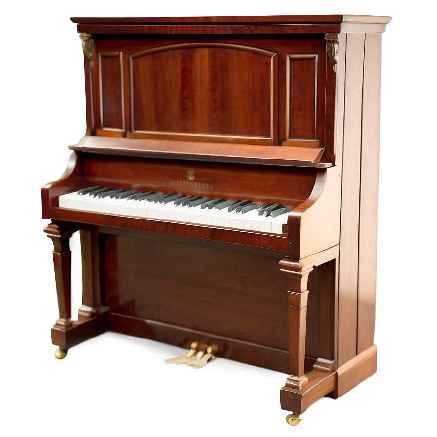 Classic Upright Piano Png Kle PNG Image