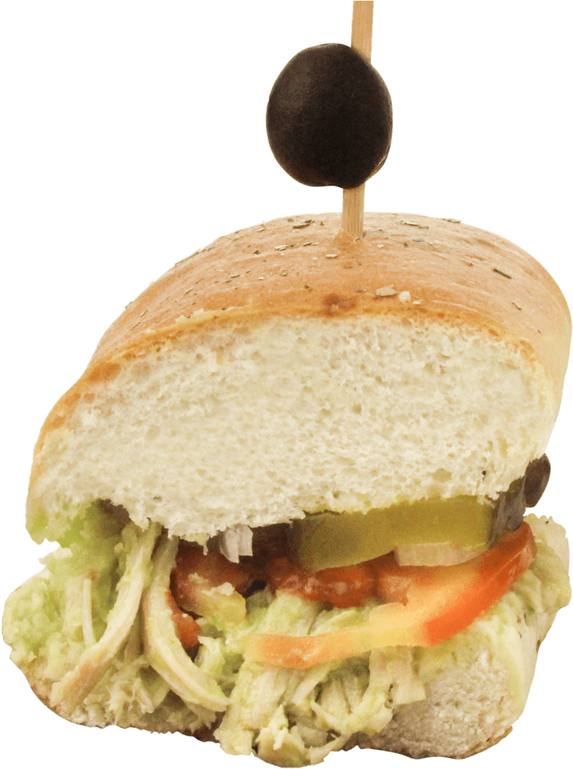 Classic Veggie Sandwich PNG Image