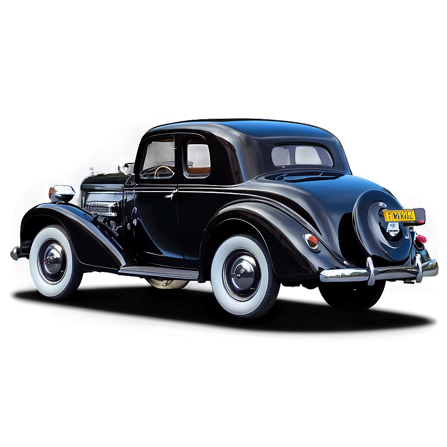 Classic Vintage Car Showcase Png Ohm PNG Image