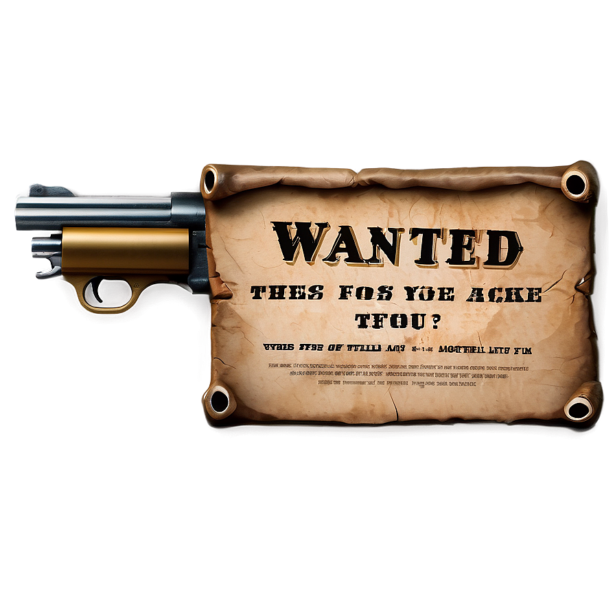 Classic Wanted Advertisement Png Lda PNG Image