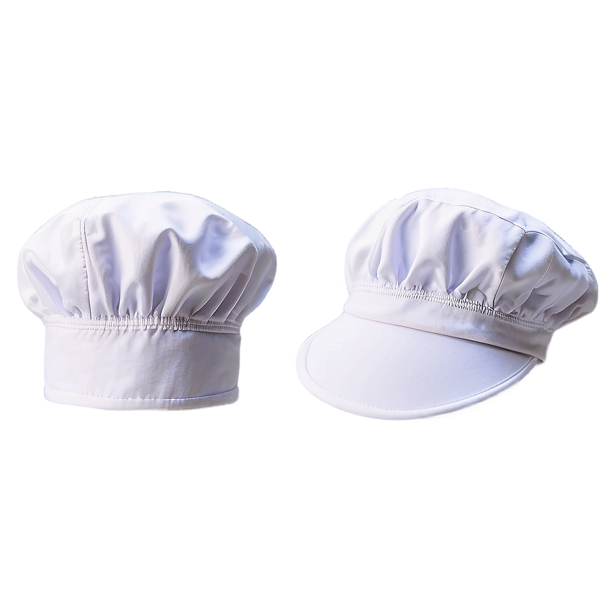 Classic White Chef Hat Png 8 PNG Image