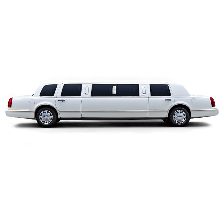 Classic White Limo Png Ycd87 PNG Image