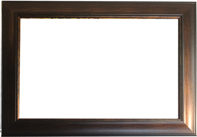 Classic Wooden Frameon Transparent Background PNG Image