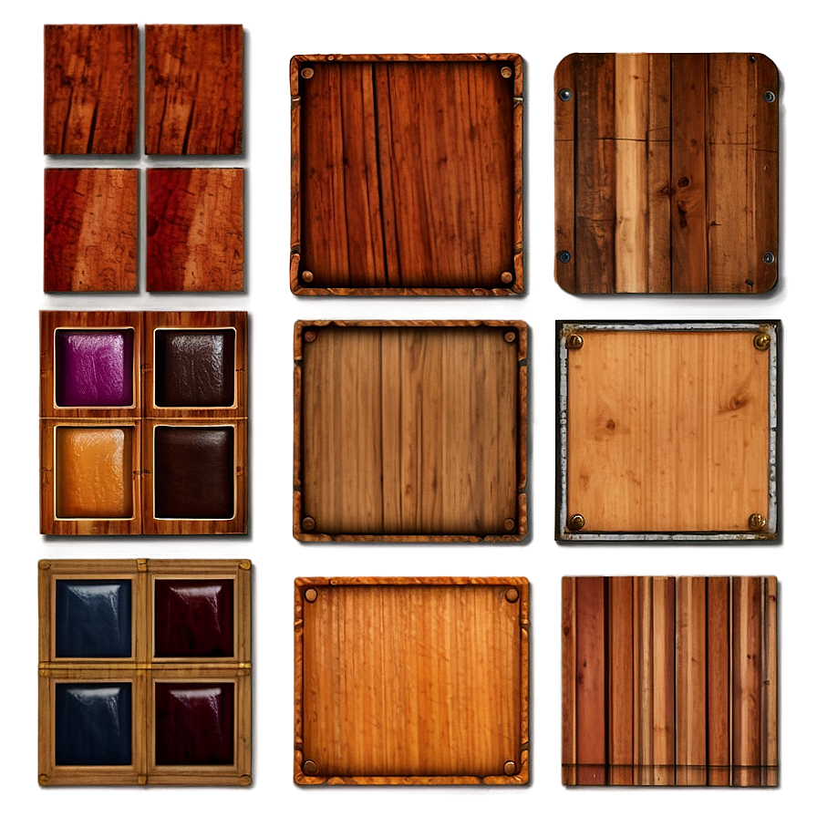 Classic Wooden Palette Png 92 PNG Image