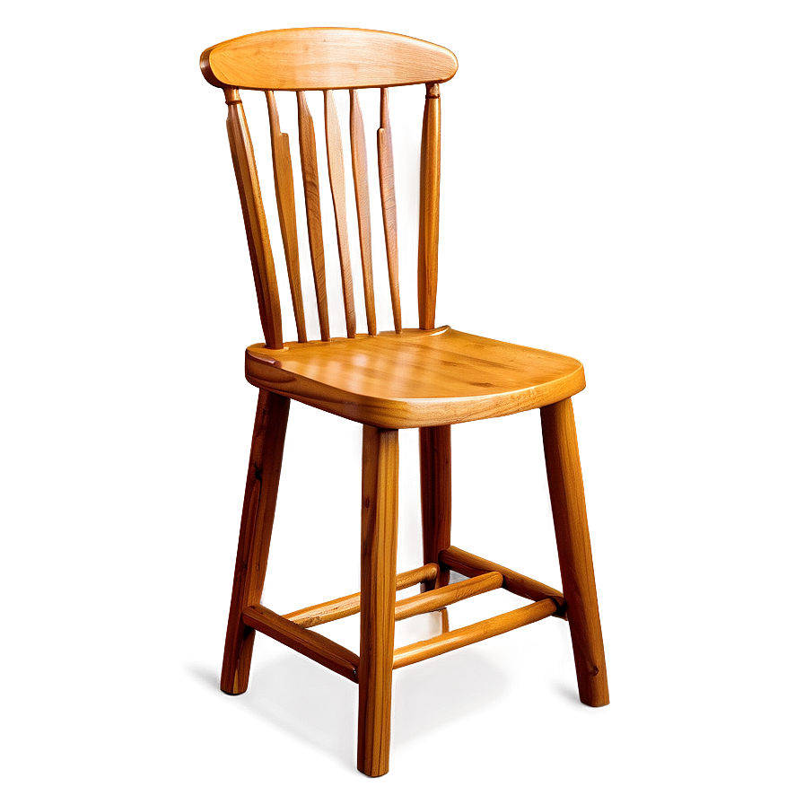 Classic Wooden Silla Png 06242024 PNG Image