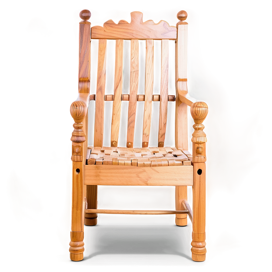 Classic Wooden Silla Png Bgh87 PNG Image