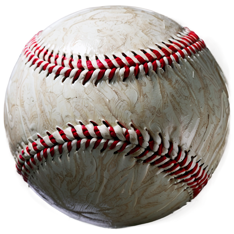 Classic Worn Baseball Design Png Egx11 PNG Image