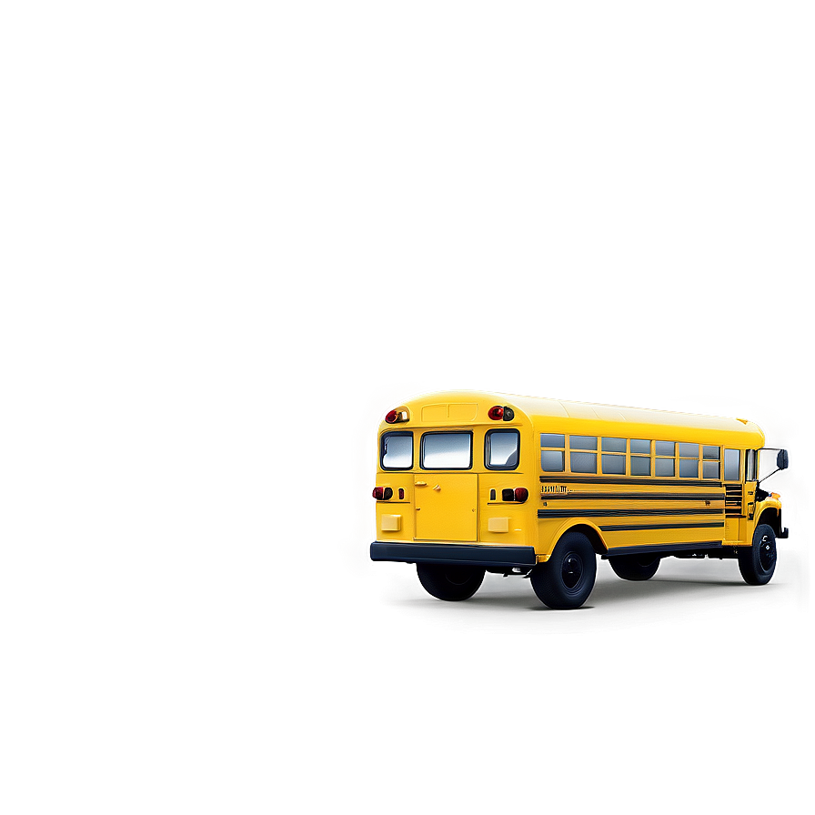 Classic Yellow School Bus Png 29 PNG Image