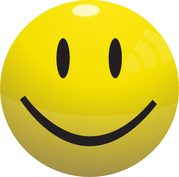 Classic Yellow Smiley Face PNG Image