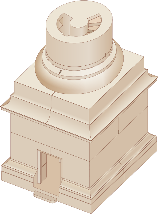 Classical Column Capital Illustration PNG Image