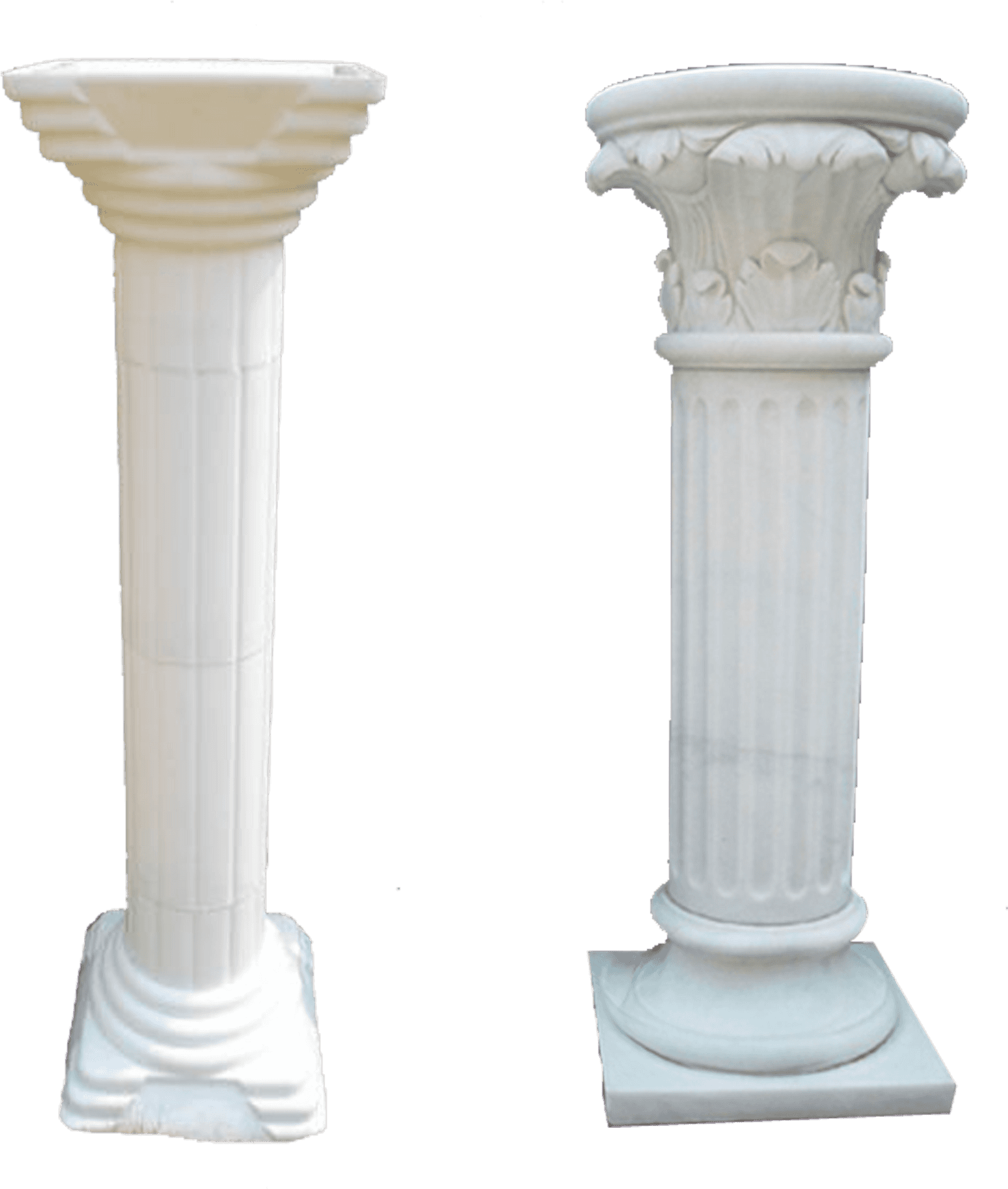 Classical Columns Designs PNG Image