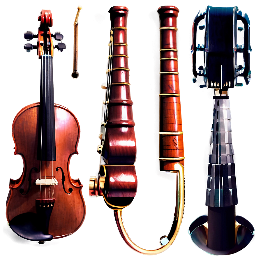 Classical Music Instruments Clipart Png Cqe37 PNG Image