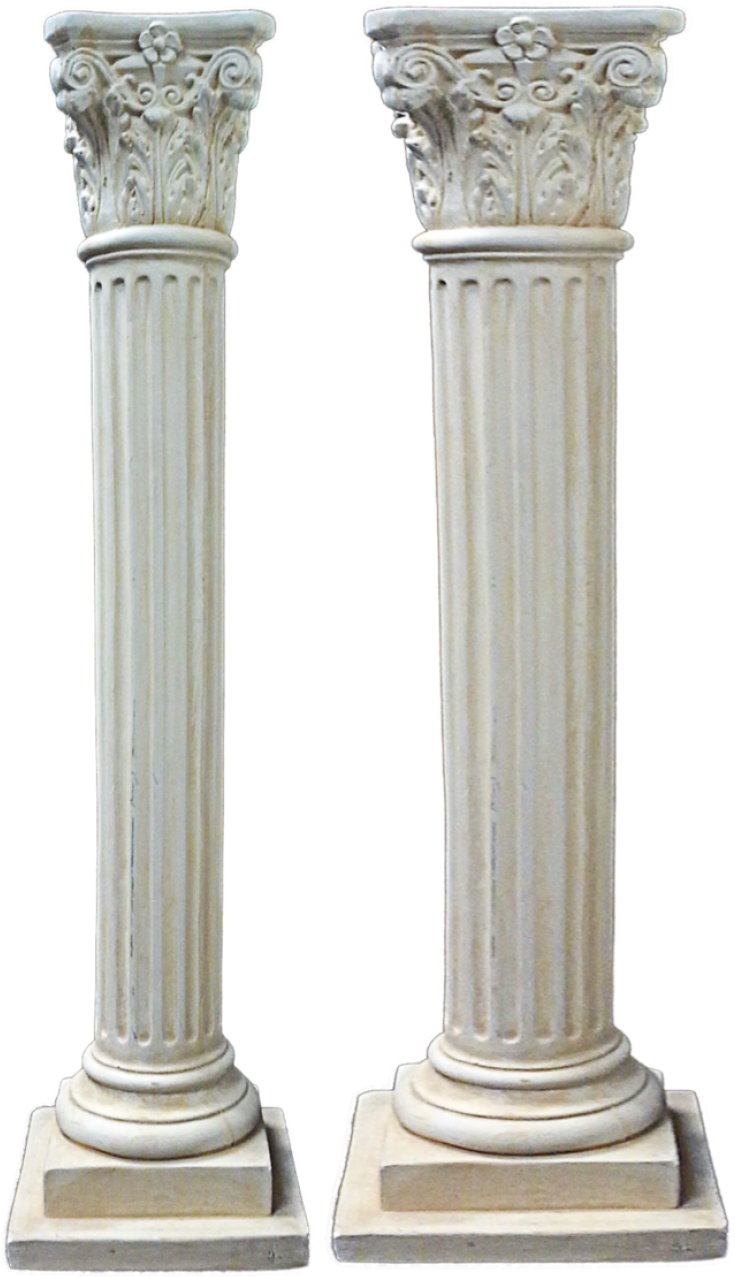 Classical Style Columns PNG Image