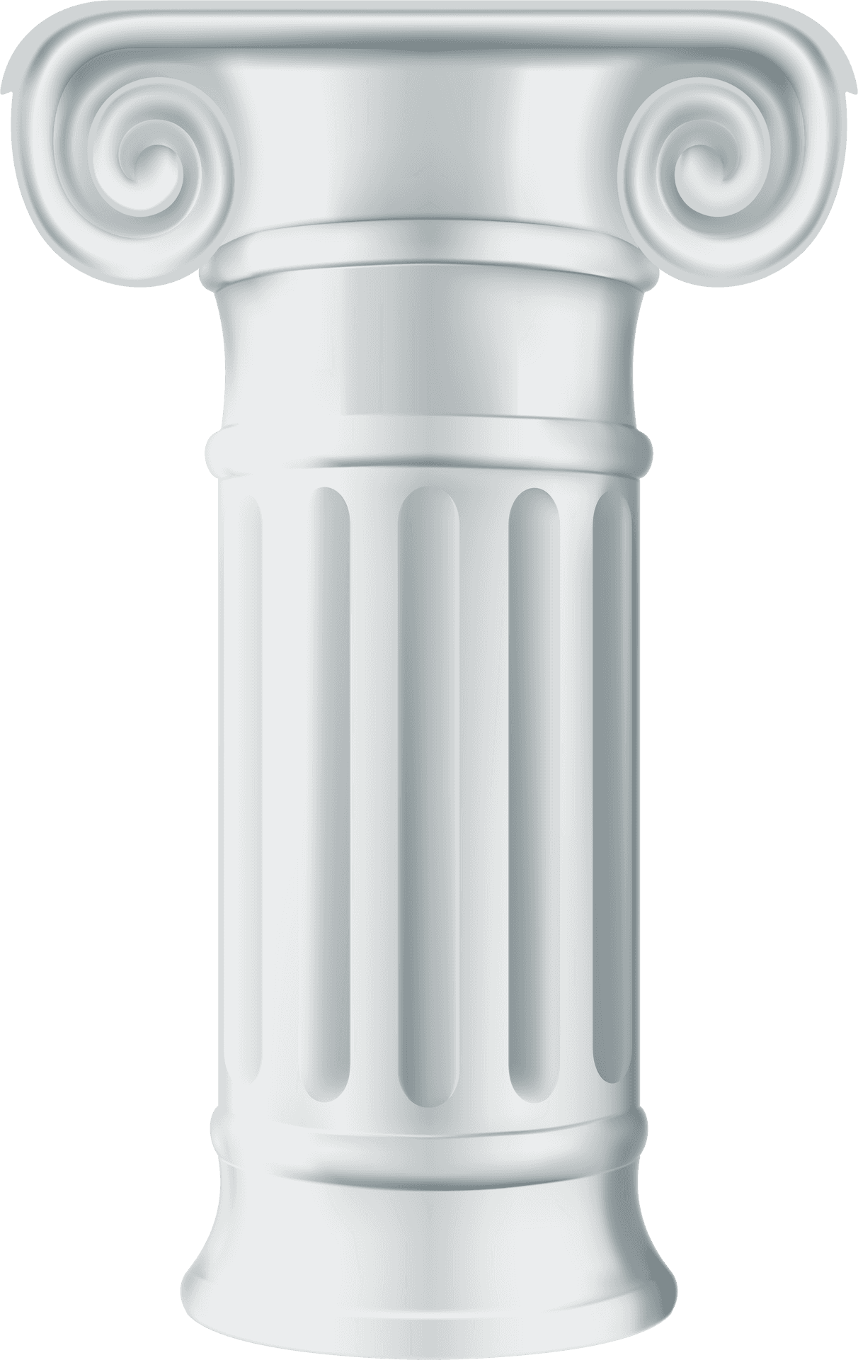 Classical White Column.png PNG Image