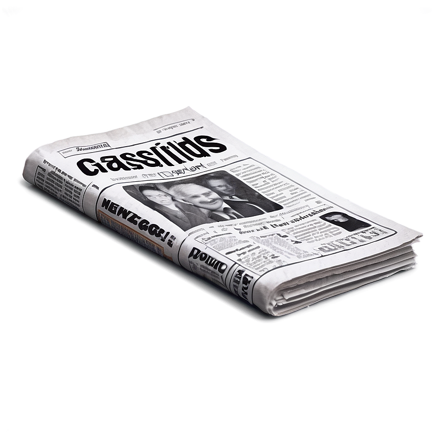 Classifieds Section Newspaper Png Isk11 PNG Image