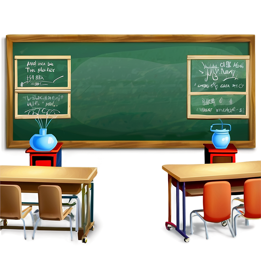 Classroom Art Png Hta67 PNG Image