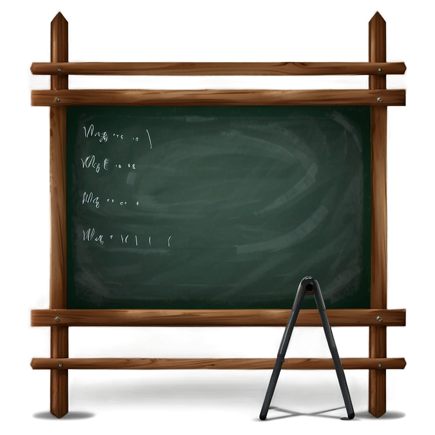 Classroom Chalkboard Png Aae PNG Image