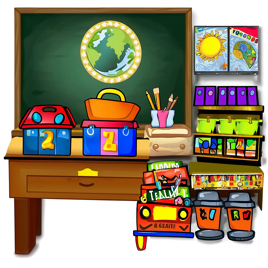 Classroom Decoration Png 43 PNG Image