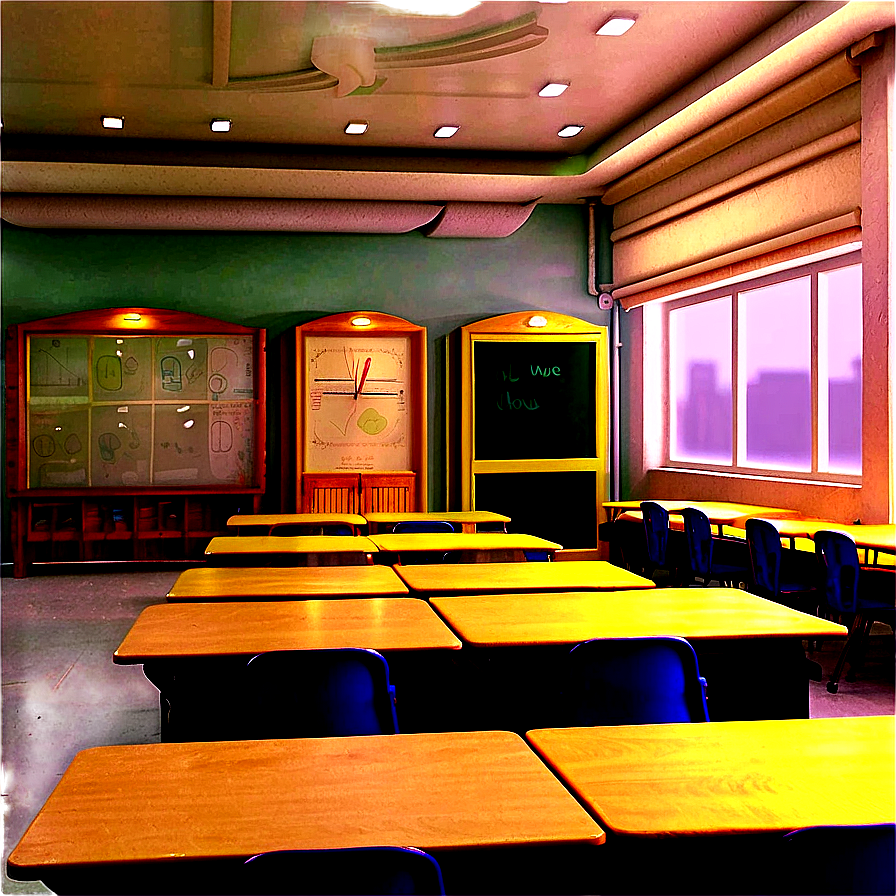 Classroom Interior Png 5 PNG Image