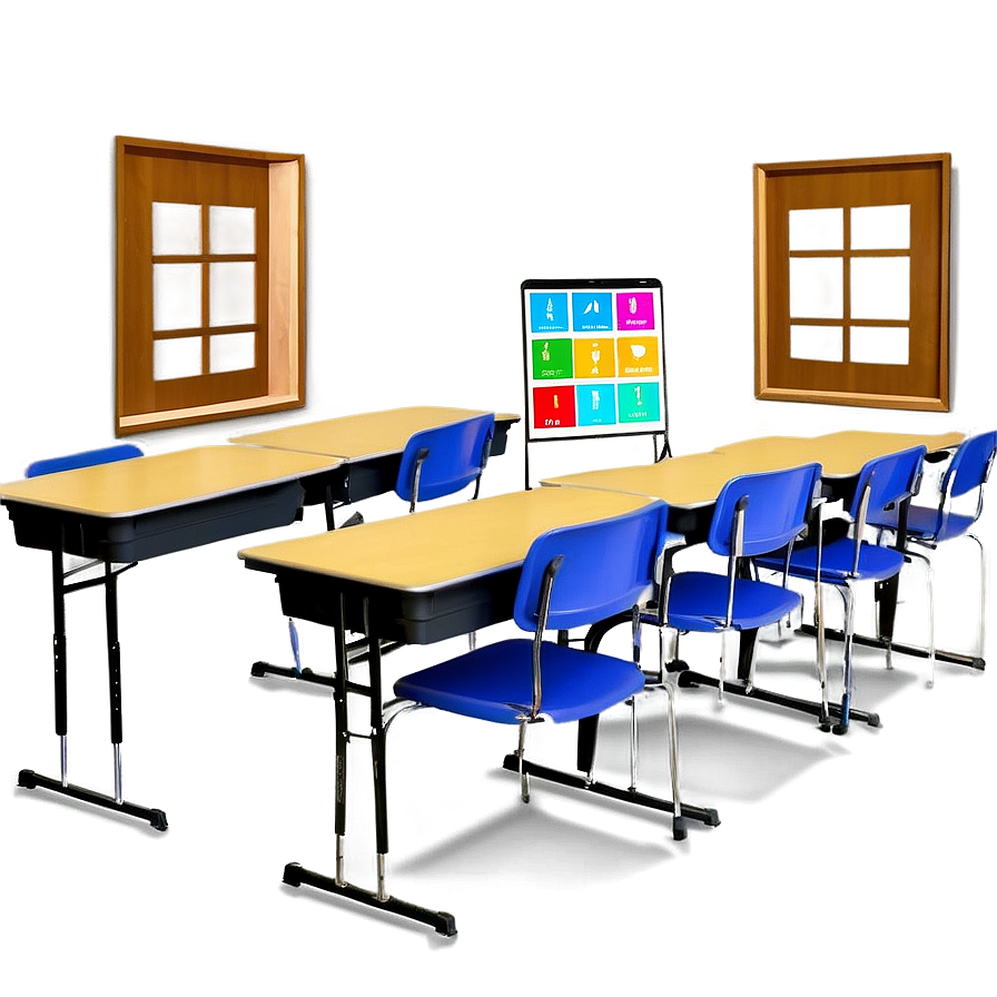 Classroom Setup First Day Png 86 PNG Image