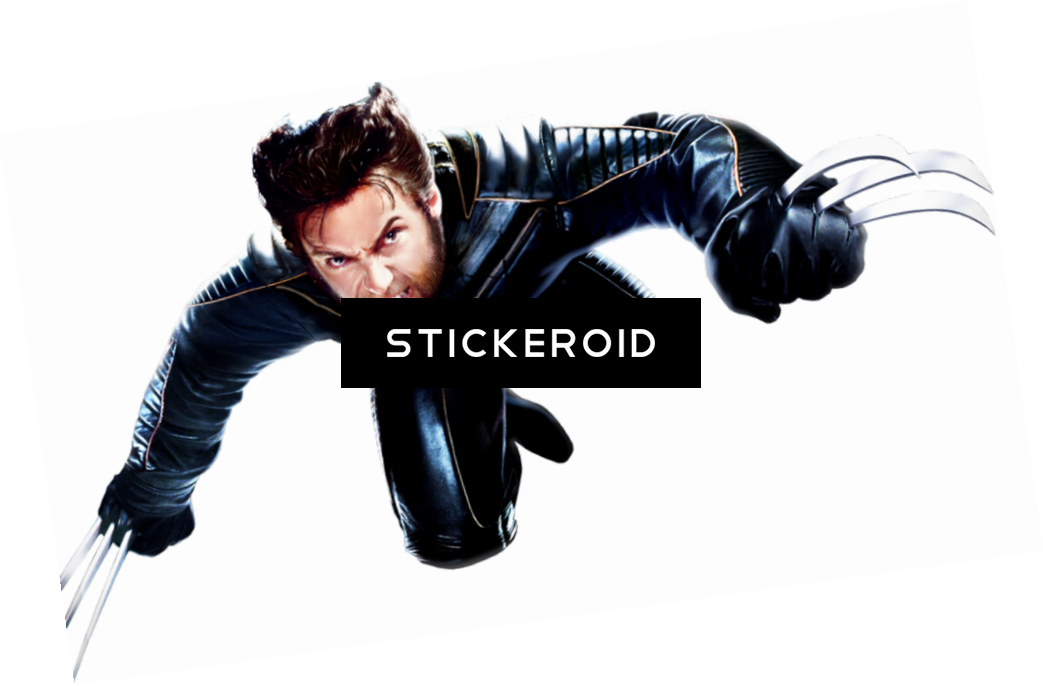 Clawed Superhero Action Pose PNG Image