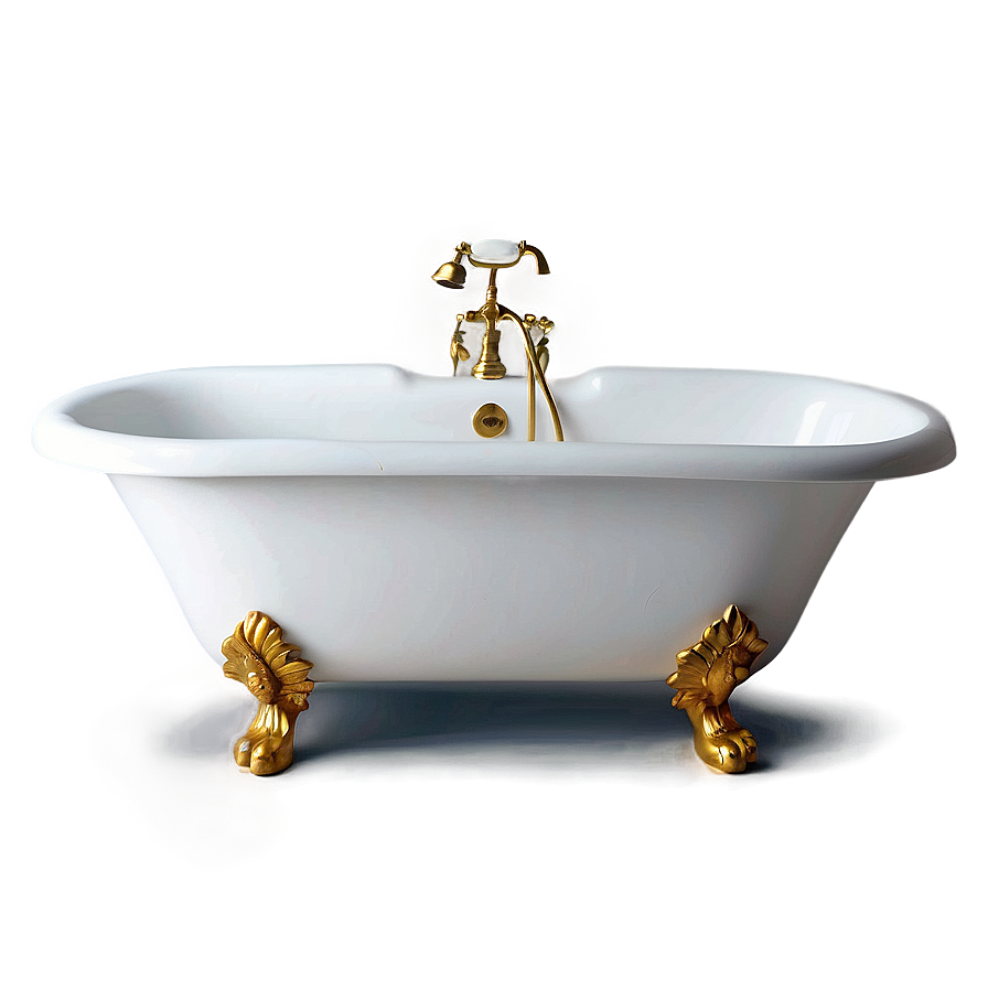 Clawfoot Bathtub Png 05242024 PNG Image