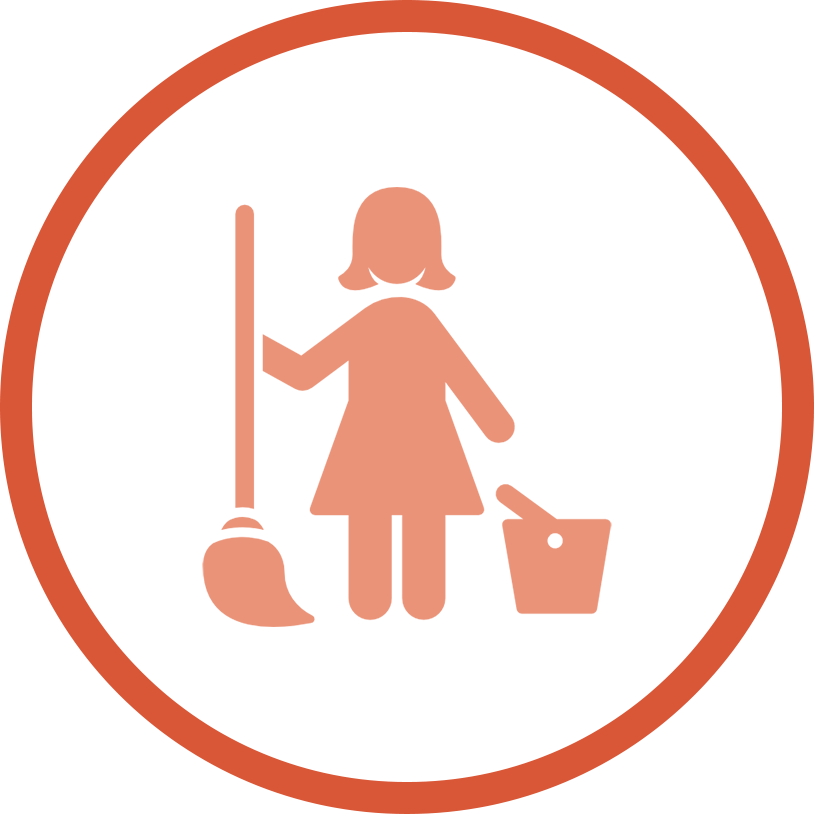 Cleaning Service Icon PNG Image