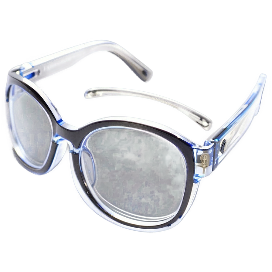 Clear Bifocal Glasses Png Crq PNG Image