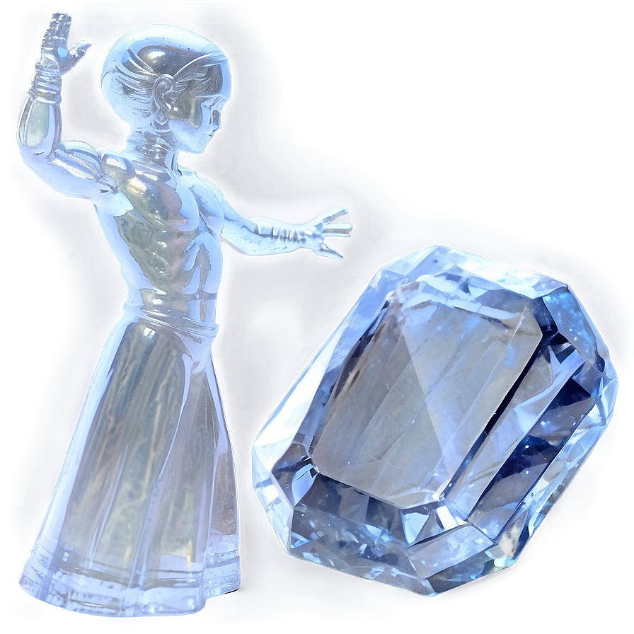 Clear Quartz Figurine Png 71 PNG Image