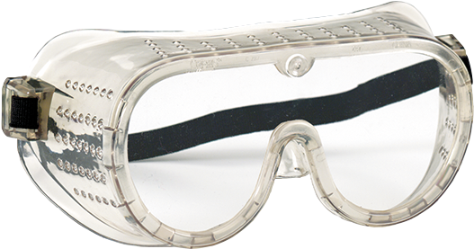 Clear Safety Goggles Industrial Protection PNG Image