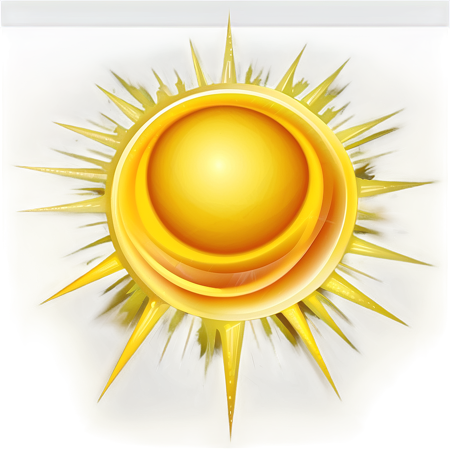 Clear Sun Illustration Png 49 PNG Image