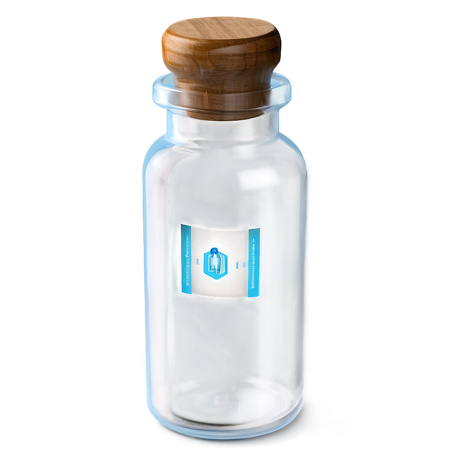 Clear Vial Png 06122024 PNG Image