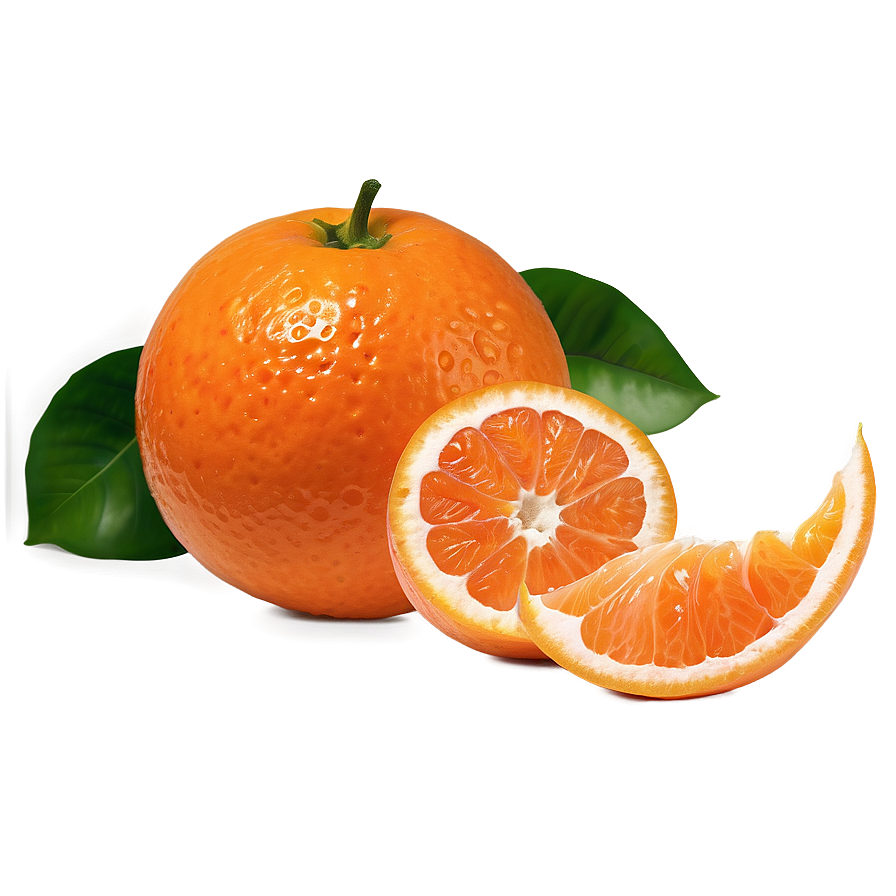 Clementine Fruit Cut Png 81 PNG Image