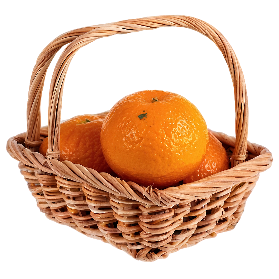 Clementine In Basket Png Eje PNG Image