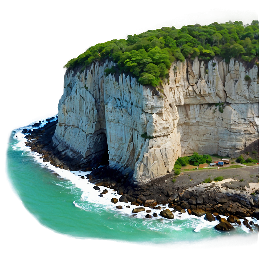 Cliff Overlooking Sea Png Ueg49 PNG Image