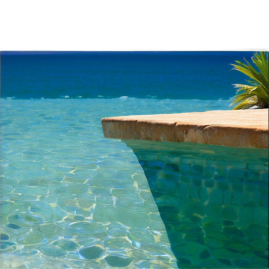 Cliffside Swimming Pool Png Lut PNG Image