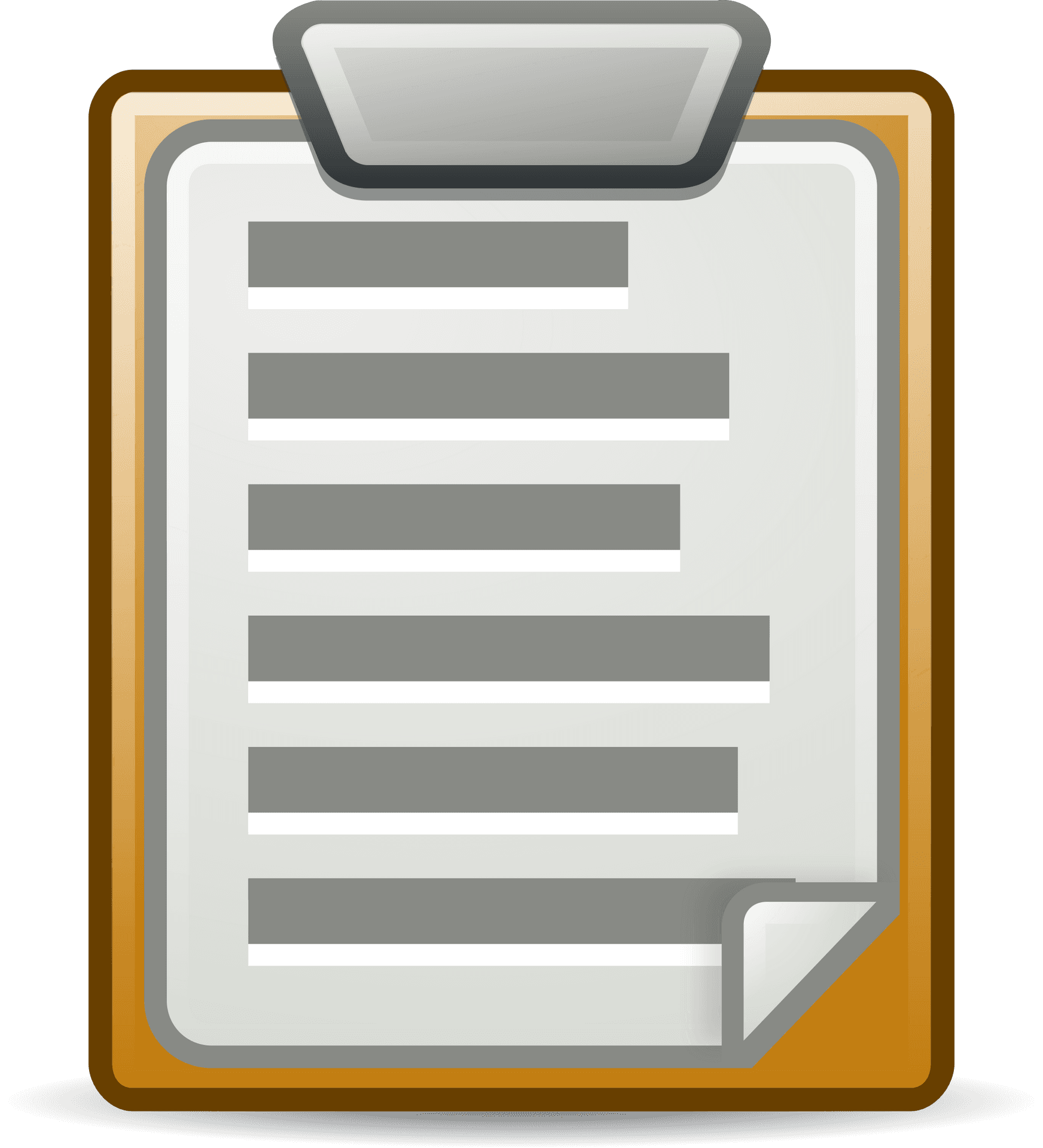 Clipboard Vector Graphic PNG Image