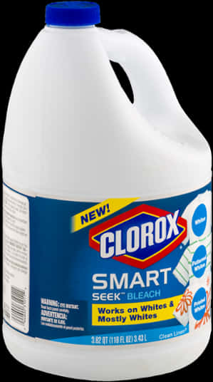 Clorox Smart Seek Bleach Bottle PNG Image