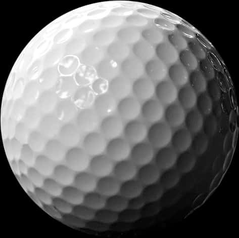 Close Up Golf Ball Dimples Texture PNG Image