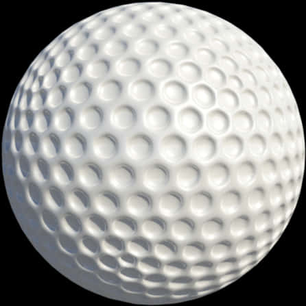 Close Up Golf Ball Texture PNG Image