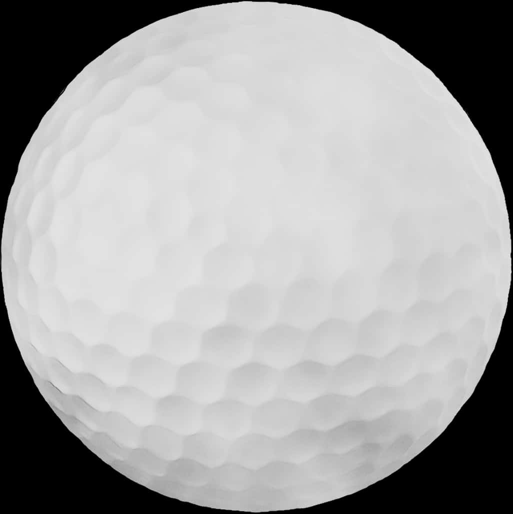 Close Up Golf Ball Texture PNG Image