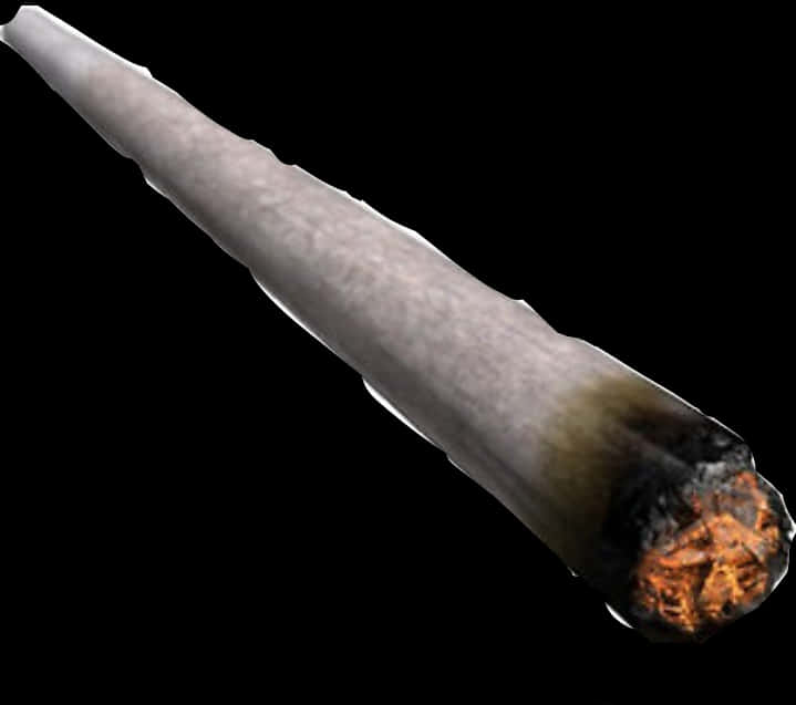 Close Up Lit Cigarette PNG Image