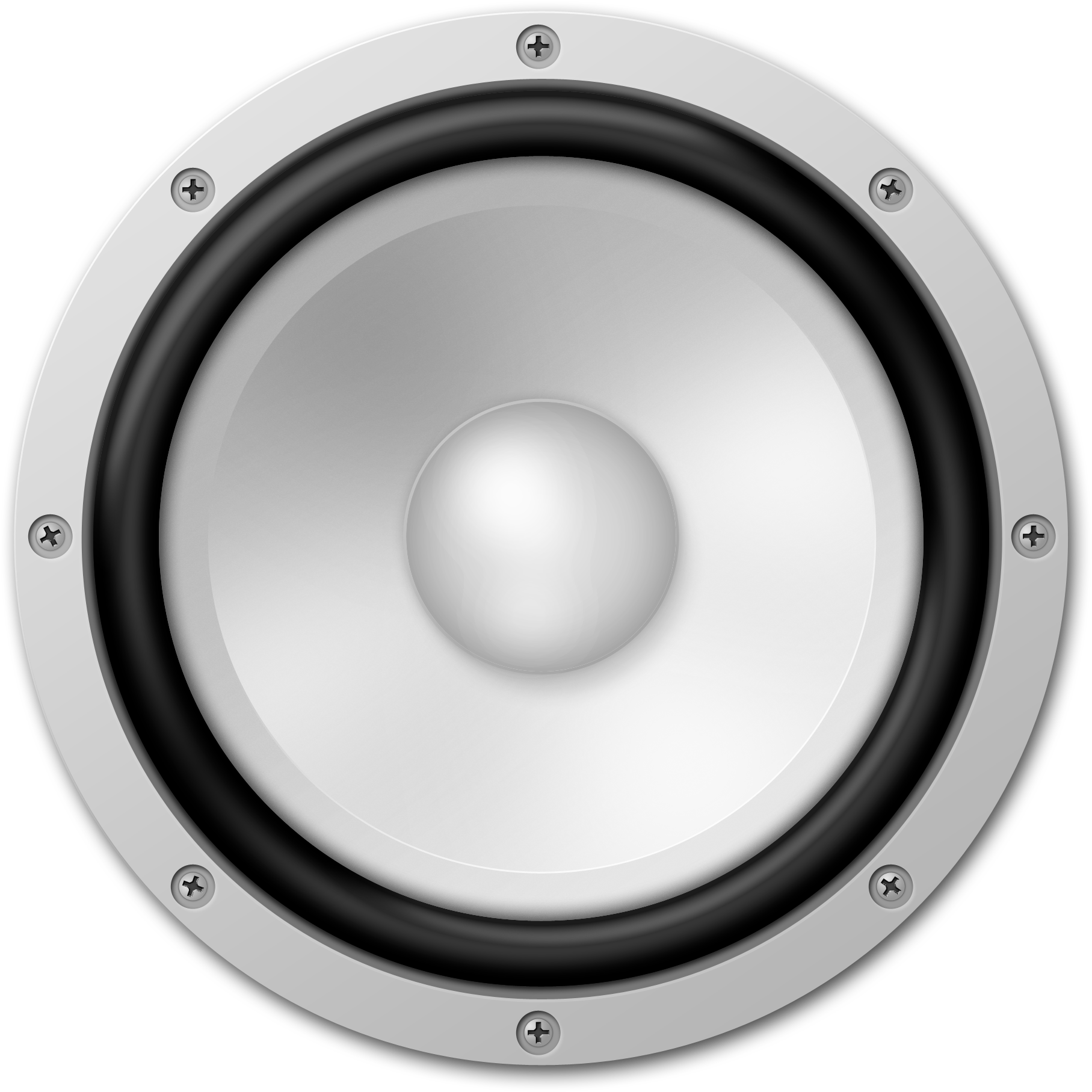 Close Up Modern Loudspeaker Design PNG Image