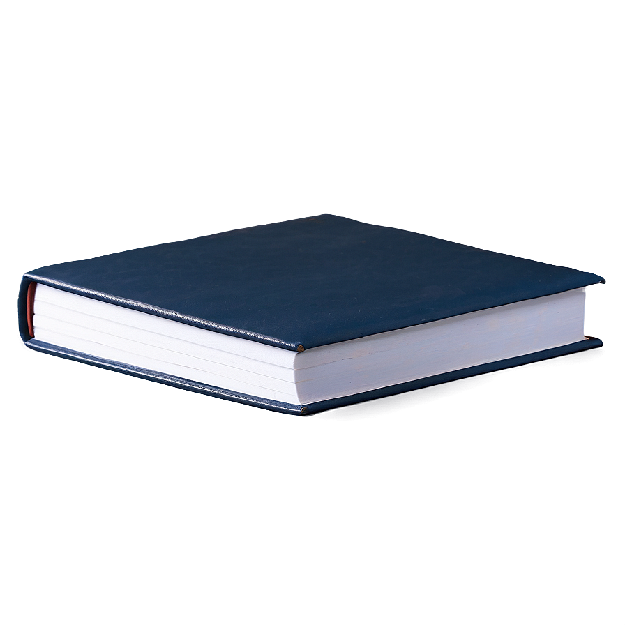 Closed Book From Top View Png Kwk91 PNG Image