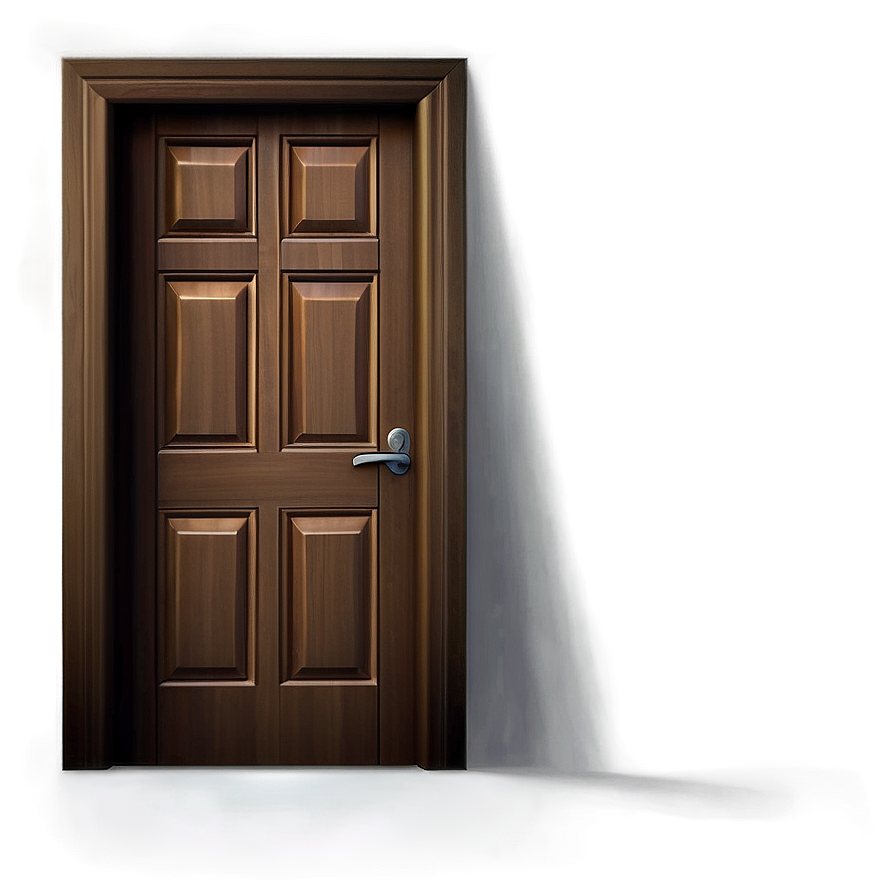 Closed Door In Dark Png Kuh93 PNG Image